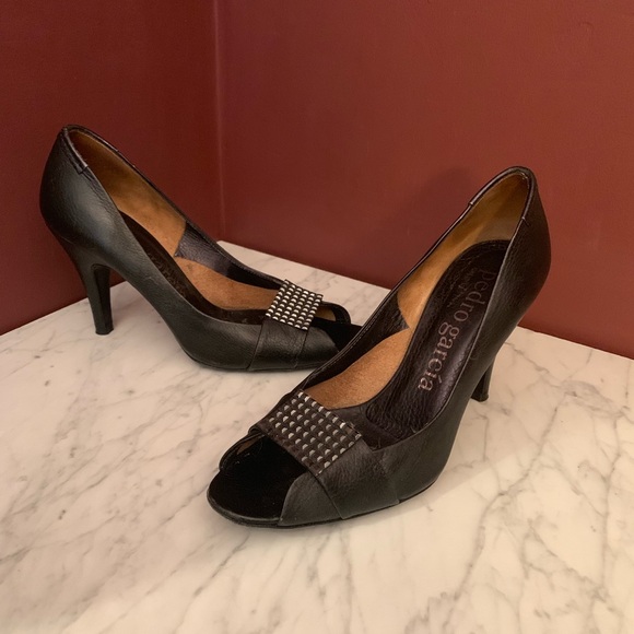 Pedro Garcia Open-Toe Heels - Picture 4 of 7